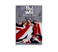 GWJXYWZP Póster de The Who Music Albums de artistas populares, arte de pared, pintura decorativa para dormitorio, pósteres de 30 x 45 cm, estilo sin marco