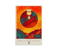 GWJXYWZP Póster decorativo de 2001 de una odisea del espacio de películas y series de televisión, arte decorativo para pared, póster de pintura para dormitorio, 50 x 75 cm, estilo sin marco