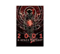 GWJXYWZP Póster decorativo de 2001 de una odisea del espacio de películas y series de televisión, arte decorativo para pared, póster de pintura para dormitorio, 50 x 75 cm, estilo sin marco