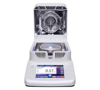 GwlThixion Analizador Humedad Digital, Medidor de Humedad Halógeno, Control de Temperatura de 40-199°C, 2 Modos Secado, para Agricultura, Medicina, Plástico Accuracy0.002g