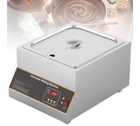 GwlThixion Olla para Derretir Chocolate Comercial, Batidora De Chocolate Comercial Y Atemperadora De Chocolate, con Temperatura Ajustable de 0-85℃, 1/2/4 Tanques singlecylinder