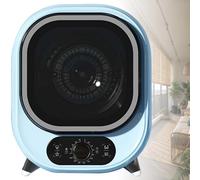 GwlThixion Secadora condensadora portátil, Secadora compacta de 5 kg con Secado por Centrifugado de 0,8 kg, Fabricada En Acero Inoxidable, para Apartamentos Y Dormitorios Blue