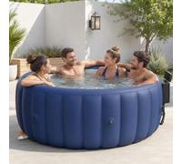 GwlThixion SPA Hinchable, Inflable Redondo, SPA de Agua Caliente para Todas Las Estaciones, de Filtro Integrado para el Entretenimiento Familiar