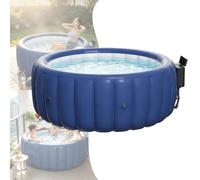GwlThixion SPA Hinchable Piscina de hidromasaje, Inflable, SPA Inflable con Panel de Control Digital, Ideal para Apartamentos, Patios y reuniones al Aire Libre