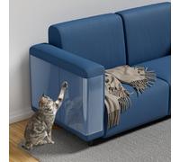 GWORLD 【Sin dolor de pines】 Protector de muebles para arañazos de gatos, paquete de 12 protectores de sofá autoadhesivos de un solo lado contra garras de gato, protectores de muebles contra arañazos