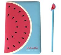 Gwp notebook escada summer limited edition sorbetto rosso, cuaderno az