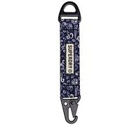 GWP Vintage Key Fob Y9110249A Superdry Black Paisley Print OS Mujer