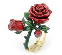 GWSGSFAS Anillo de mariposa de moda para mujer, decoración exquisita, joyería elegante, 8, Metal, Sin piedra preciosa