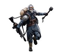 GWTCTOY JoyToy 40K Original Licencia 1:18 Figura de Acción Astra Militarum Death Corps of War, Veterano Escuadrón Guardsman