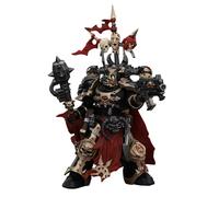 GWTCTOY JoyToy GW 40K Licencia Original 1:18 Figura de Acción, Caos Space Marines Black Legion Chosen Champion with Bolter and Power Maul