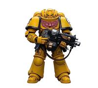 GWTCTOY JoyToy GW 40K Licencia Original Figura de Acción 1:18, Imperial Fists Intercessors, 12 cm Kits para Figuras de Acción Coleccionables