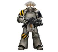 GWTCTOY JoyToy Warhammer 40K - Figura de acción original con licencia 1:18, lron Warriors MKlll Tactical Sargento, kits de figuras de acción coleccionables de 12,6 cm