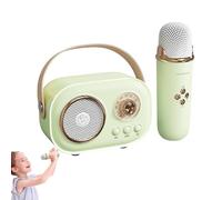 Gwtdtoad Altavoz portátil del Karaoke, Karaoke portátil | Micrófono Altavoz portátil para Karaoke | Máquina de Karaoke Creativa con Efectos de Cambio de Voz, Altavoz inalámbrico de Karaoke con