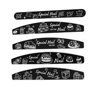 Gwtdtoad de Uñas | Para Con Diseño De Dibujos Animados Y Brillo | Pulidor De Doble Cara Para Dar Forma A Uñas De Pies De Mujeres Niñas Artistas Profesionales Viaje Diario Regalo De