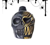 Gwtdtoad Figuras de Halloween silbatos - de instrumento de ruido de Halloween, accesorios coleccionables de resina para calaveras, gritos | para clase, cosplay, eventos, fiestas, celebraciones