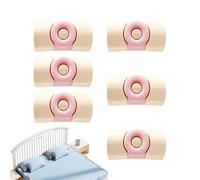 Gwtdtoad Fijadores para Sábanas | Pack 6 Piezas Sujetador De Nórdica Sin Agujas | Clips Sujetadores para Las Sábanas - para Dormitorio Salón Residencias Hotel Mantas Faldón de Colchón