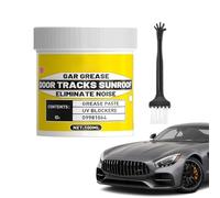Gwtdtoad Grasa para Techo Solar,Lubricante Antirruido Con Cepillo - 100g Lubricante Multiusos Para Ventanas,para Manija Cojinete Carril Garaje Puerta Portón