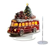 Gwtdtoad Placa de Navidad 2D para escritorio, decoración para mesa, alféizar de ventana, libros, mesa de comedor, sala de estar