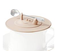 Gwtdtoad Tapa De Silicona Para Tazas - Cubierta Para Tazas Con Orificio Para Pajita,Protector Con Forma De Para Té Café Hogar Viajes - Para Todo Tipo de de Café o Té para Cocina