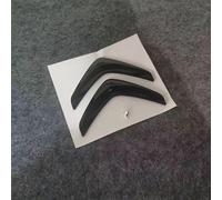 GWWXM Emblema Coche para Citroen C2,Capó Maletero Delantero Pegatina Insignia Adhesivo Etiqueta Engomada 3D Metal Rejillas Frontales Radiador Accesorios,Black-Logo