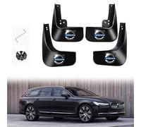 GWWXM Guardabarros para Coche para Volvo V90 Cross Country Facelift 2020,con Emblemas Logo Guardabarros Rueda Protectores contra Salpicaduras Impermeable Antiarañazos Accesorios para Coche