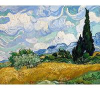 GWYDYB Nueva pintura por números para adultos y niños - Pinturas famosas de Van Gogh - Kits de pintura digital de bricolaje por números sobre lienzo 40 × 50 cm