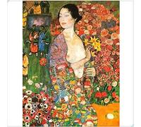 GWYDYB Pintura para adultos por números, kit de pintura al óleo DIY, decoración creativa para el hogar, obras de Klimt, 40 * 50 cm