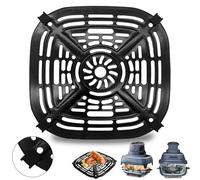 GWYXC Piezas de repuesto para freidora de aire Ninja Crispi FN101GY, accesorios para freidora de aire, placa de parrilla con parachoques de goma