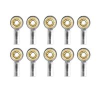 Gwyzax Servo Varillaje 20 unidades M2 Link Rod Tie End .0 Articulación esférica 15 mm Soporte de cabeza de conexión HSP RC Coche Modelo Barco