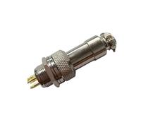GX12 GX16 GX20 - Conector de acoplamiento chapado en oro, 2 pines, 3 pines, 4 pines, 5 pines, 6 pines, 7 pines, 8 pines, 9 pines, 10 pines, 12 pines, 14 pines, 15 P (tuerca GX20 chapada en oro, 20