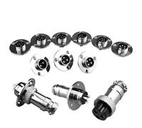 GX16 16 mm 2 3 4 5 6 7 8core9Hole10Pin Conector (GX16 brida 7 pines, 20 juegos)