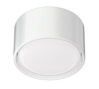 GX53 luminaria de superficie de porcelana KLU redonda blanca 91mm Ø in