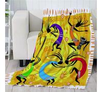 GXBDYD Mantas para Cama De Franela Invierno para Infantil Y Adulto 130X150cm Manta Polar De Felpa De Microfibra Suave para Sofá, 3D Personajes De Dibujos Animados De Diseño De Moda Patrón, Cálida Y T