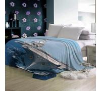 GXBDYD Mantas para Cama De Franela Invierno para Infantil Y Adulto 130X150cm Manta Polar De Felpa De Microfibra Suave para Sofá, 3D Barco De Diseño De Moda Patrón, Cálida Y Transpirable