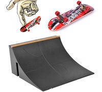 Gxdamxz Monopatín Dedo Tech Deck & Rampa Escalera, Set Mini Fingerboard Accesorios Entrenamiento