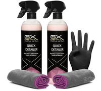 GxDetail Cera Líquida para Coche 1 Litro - Brillo Intenso y Protección Duradera - Quick Detailer - Fácil Aplicación y Acabado Hidrofóbico - Protección UV y Resistencia a la Suciedad.