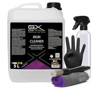GxDetail Descontaminante Férrico para Llantas y Carrocería 5 Litros - GxDetail - Fórmula Avanzada - Limpiallantas sin Frotar - Elimina Ferodo y Grasa - Limpiador de Uso Rápido - No daña Pintura