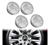 GXDFC 4 Piezas 60mm Tapas Centrales Tapacubos para Citroen Xsara Picasso, Centro De Rueda Cubiertas con Logo ProteccióN Dedecorativa,Normal-C