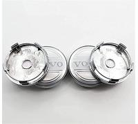 GXDFC 4 Piezas 60mm Tapas Centrales Tapacubos para Volvo S40 S60L S80L XC60 XC90, Centro De Rueda Cubiertas con Logo ProteccióN Dedecorativa,E