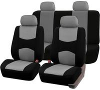 GXDFC Coche Fundas Asientos para Alfa Romeo Spider GTV (Type 916) 1994-2003 2004 2005 2006, Juegos Cubreasientos Delanteros Traseros Protectores Asientos Cómodos Transpirables Coche,Grey