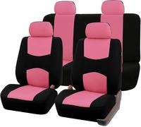 GXDFC Coche Fundas Asientos para Alfa Romeo Spider GTV (Type 916) 1994-2003 2004 2005 2006, Juegos Cubreasientos Delanteros Traseros Protectores Asientos Cómodos Transpirables Coche,Pink