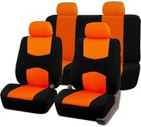 GXDFC Coche Fundas Asientos para Alfa Romeo Spider GTV (Type 916) 1994-2003 2004 2005 2006, Juegos Cubreasientos Delanteros Traseros Protectores Asientos Cómodos Transpirables Coche,Orange