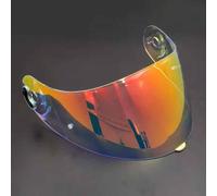 GXDFC Lente de Visera Casco de Motocicleta para Nolan X-803/802 RS, UV Antivaho Visera de Lente Casco Accesorios Cascos de Moto,Normal-F Aurora Red