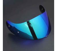 GXDFC Lente de Visera Casco de Motocicleta para Nolan X-803/802 RS, UV Antivaho Visera de Lente Casco Accesorios Cascos de Moto,Normal-C Ice Blue