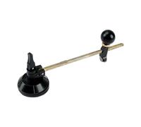 Gxdqxxd Compás de Vidrio Herramienta para Cortar Vidrio con Diseño de Aleación de Acero Y Mango Ergonómico Adecuado para Manualidades Arte Diy Decora, negro