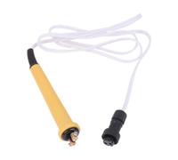 Gxdqxxd Pirograbador Pen Eléctrico Soldador Manual sin Puntas Cuerpo Ergonómico Control Preciso Diseño Aislante Adecuado para Trabajos de Arte Pirograbado y
