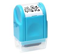 Gxdqxxd Sello Rodante con Patrón de Enredadera para Scrapbooking Y Journaling, Material PP, Proyectos de Manualidades DIY para Niños, Principiantes, Escuela Y, Azul, Individual