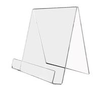 Gxdqxxd Soporte para Libros de Recetas, Soporte para Libros de Cocina, Sujetalibros, Soporte Acrílico para Libros de Lectura, Folletos, Libros Escolares, A4