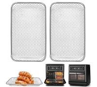 GXF Bandeja de malla para freidora de aire Breville Halo Flexi, 9.7 x 5.7 x 0.8 pulgadas, acero inoxidable, accesorios de alambre, piezas de repuesto, parrilla de vapor, bandeja para hornear, apta