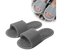 GXGM 1 Pieza de Masaje Pies Zapatillas,Adecuado para Duchas y Cuidado Personal,Aplicable a para Fascitis Plantar, Alivia la Fatiga y Favorece la Circulación Sanguínea(Gris)